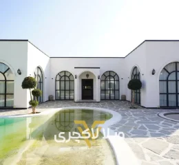 نمای ویلای فلت