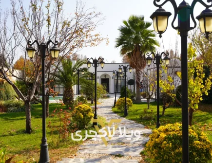 محوطه باغ ویلا