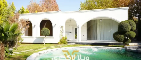 نمای ویلا شهرکی در محمدشهر