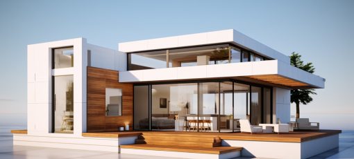 نمای ویلا مدرن