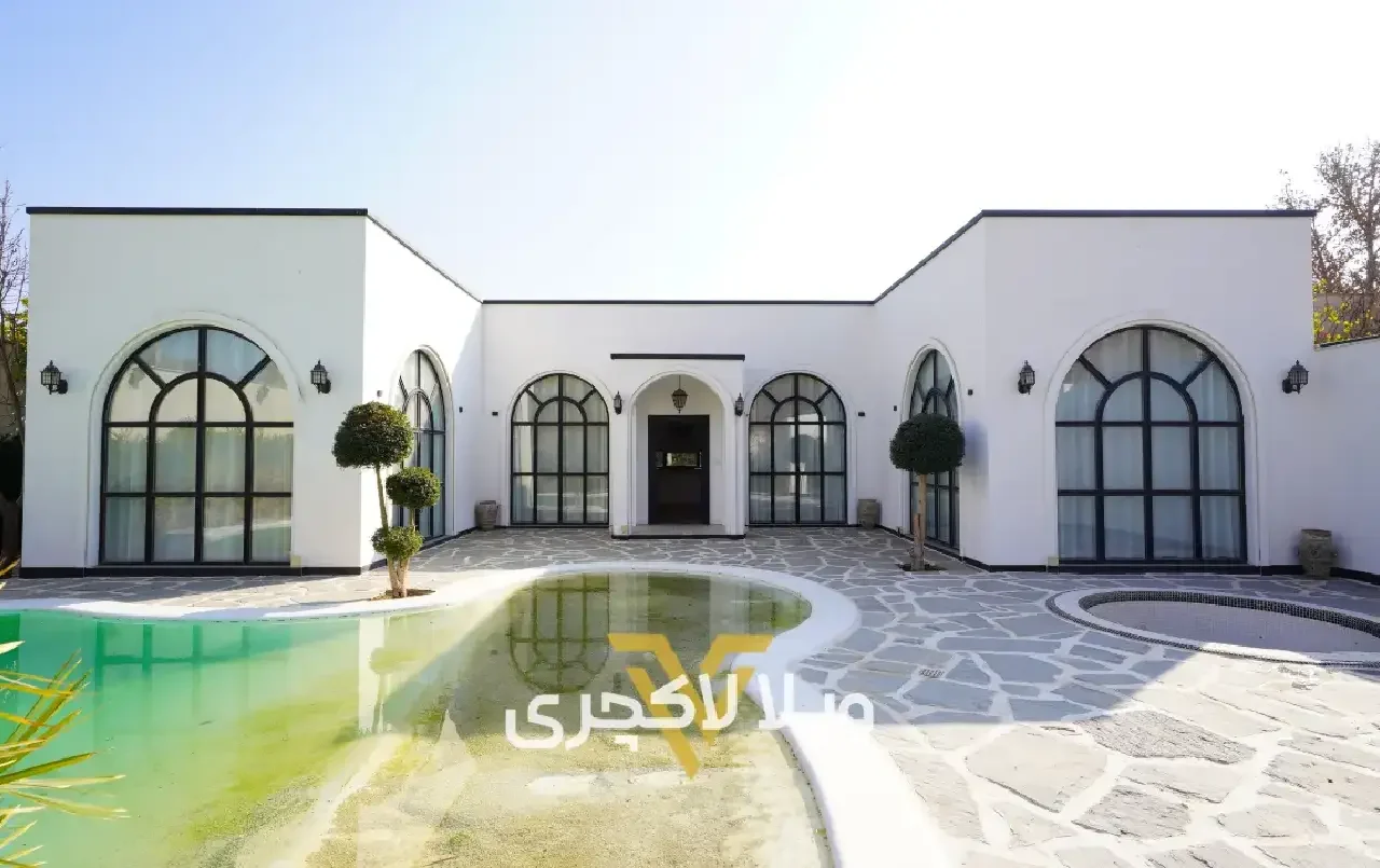 نمای ویلای فلت