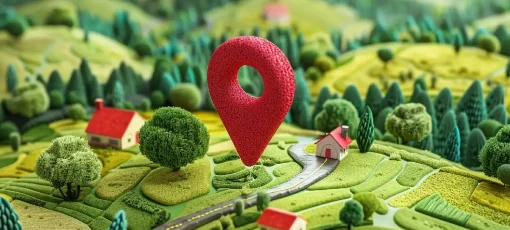 نقشه بهترین منطقه برای خرید ویلا